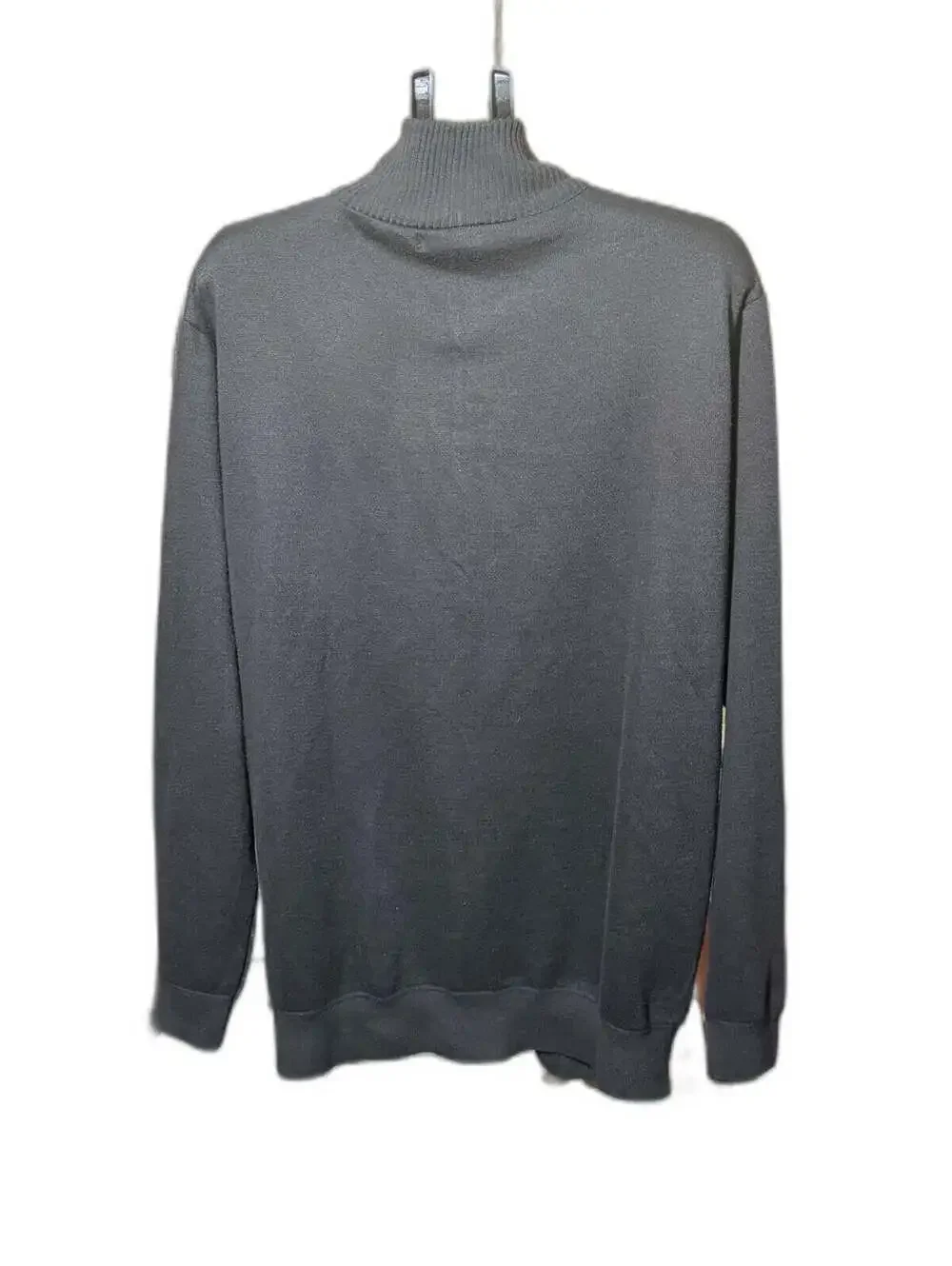 Sahara Club Argyle Full Zip Cardigan Mens 2XL Navy Gray